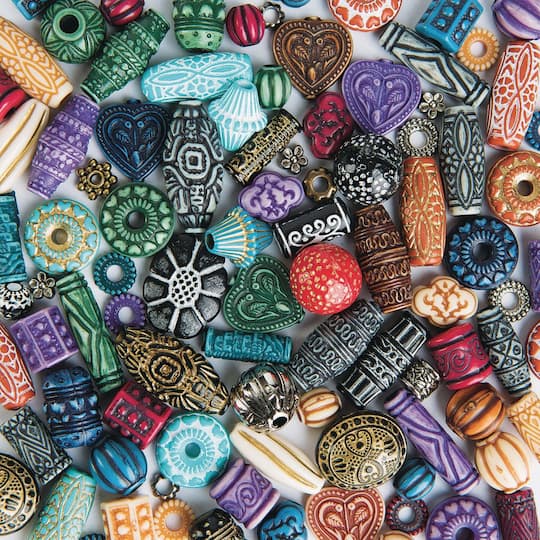 Color Splash!&#xAE; Old World Moroccan Style Beads